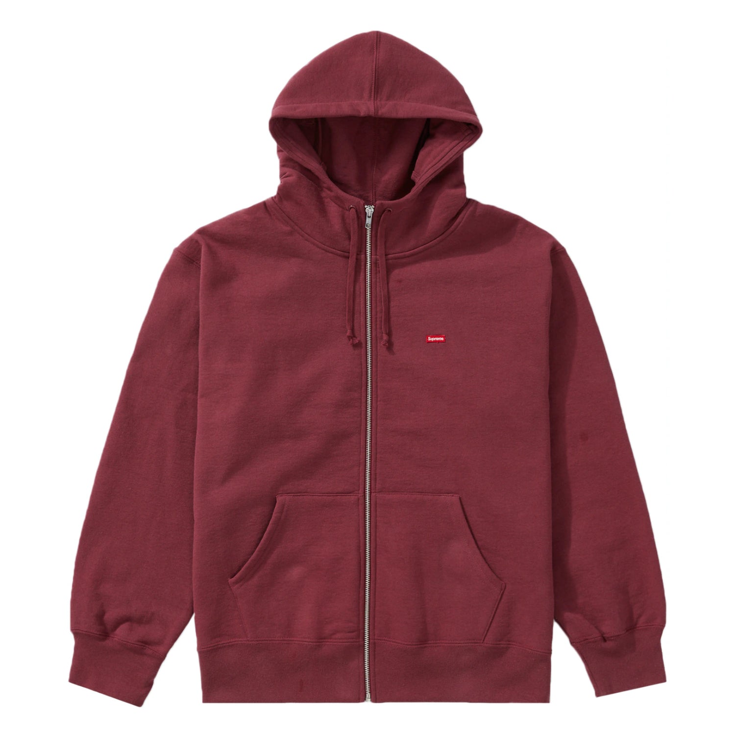 Supreme Small Box Facemask Zip Up Hooded Sweatshirt (FW21) Plum