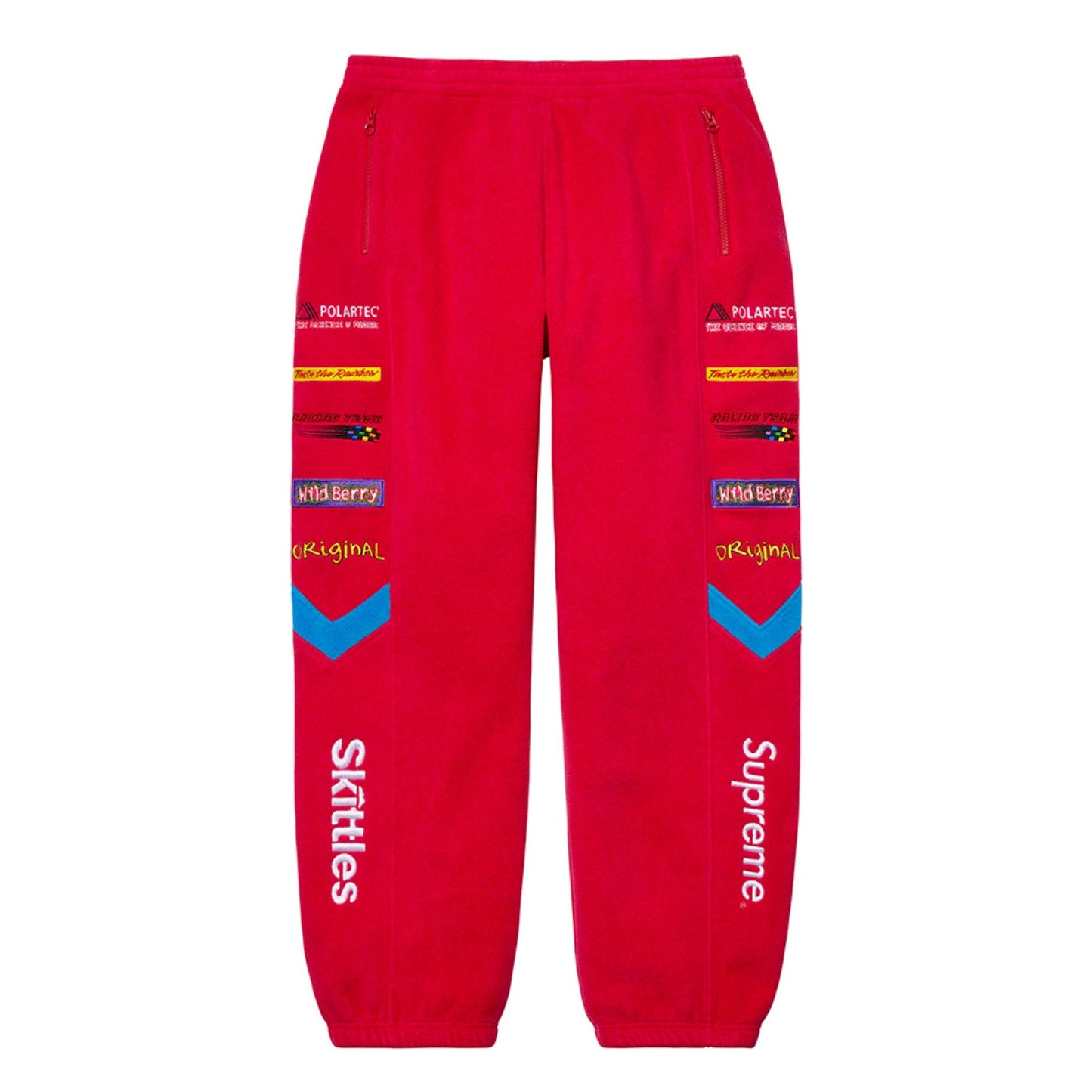 Supreme Skittles Polartec Pant Red