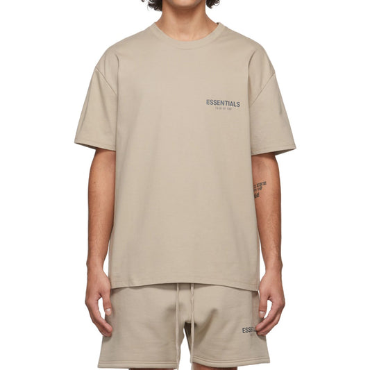 Fear Of God Essentials Exclusive Logo S/s Tee Mens Style : 637195