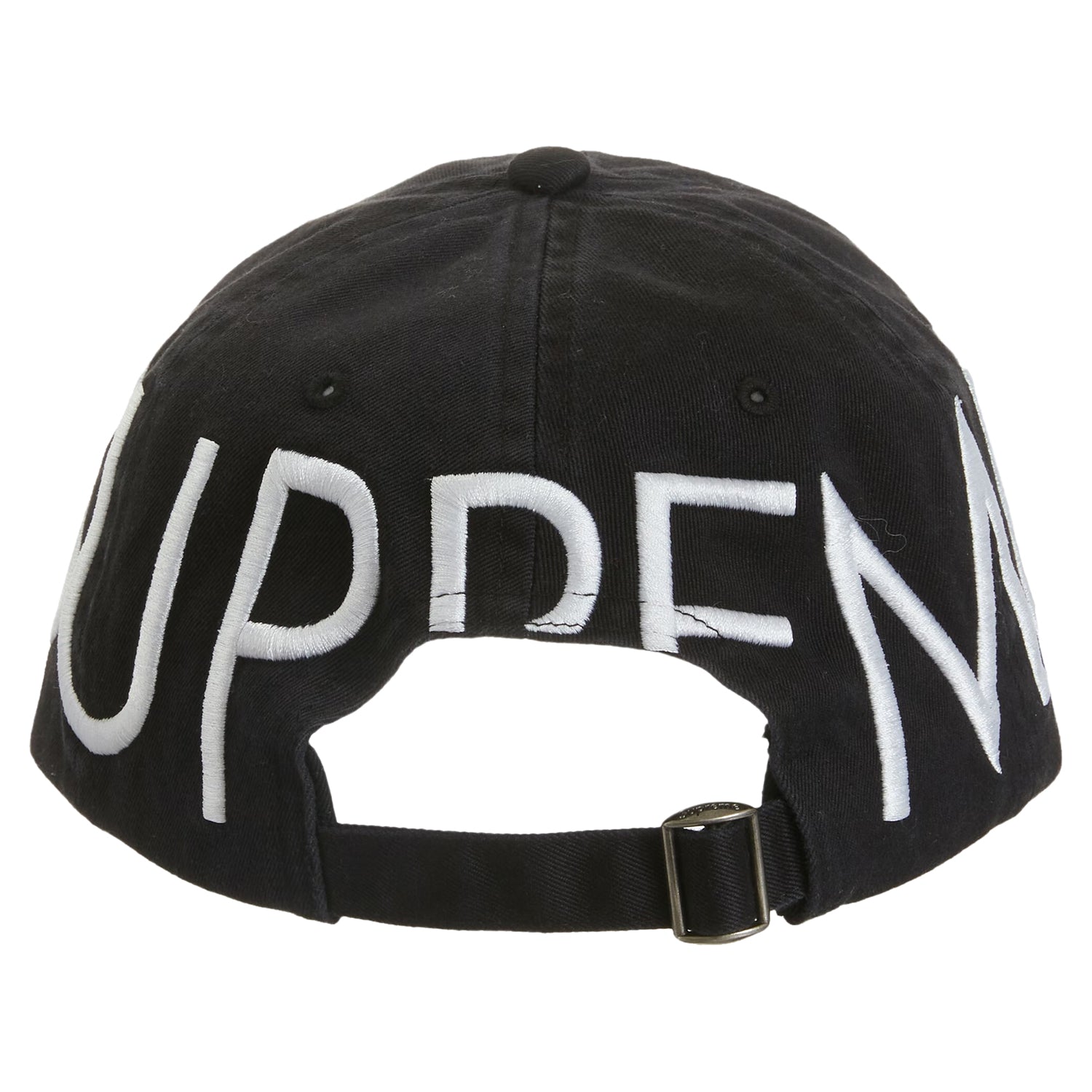 Supreme Spread 6 Panel Black