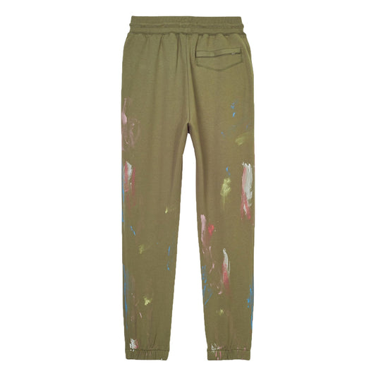Purple-brand French Terry Stencil W/paint Joggers Mens Style : P412-fmsj222 hover image