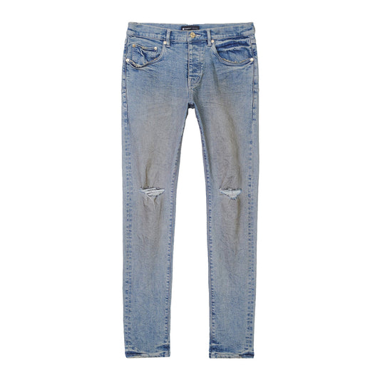 Gucci Gerade Jeans mit Nieten Blau