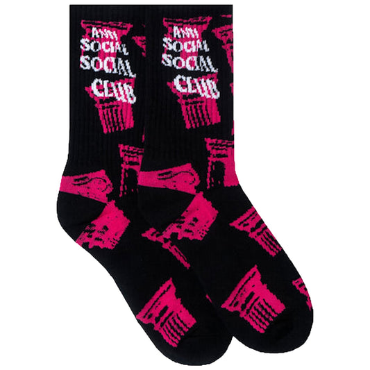 Anti Social Social Club Collapse Socks Black hover image