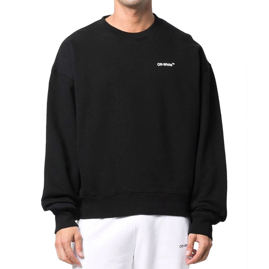 Off-white Caravag Arrow Over Crewneck Mens Style : Omba058c99fle00 hover image