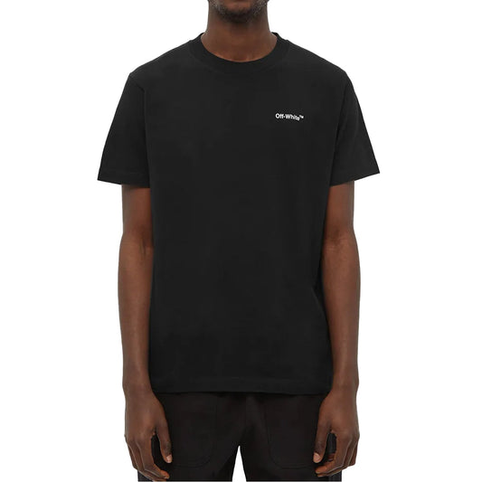 Off-white Caravag Arrow Slim S/s Tee Mens Style : Omaa027c99jer00 hover image