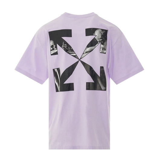 Off-white Caravag Arrow Over S/s Tee Mens Style : Omaa038f22jer00 hover image