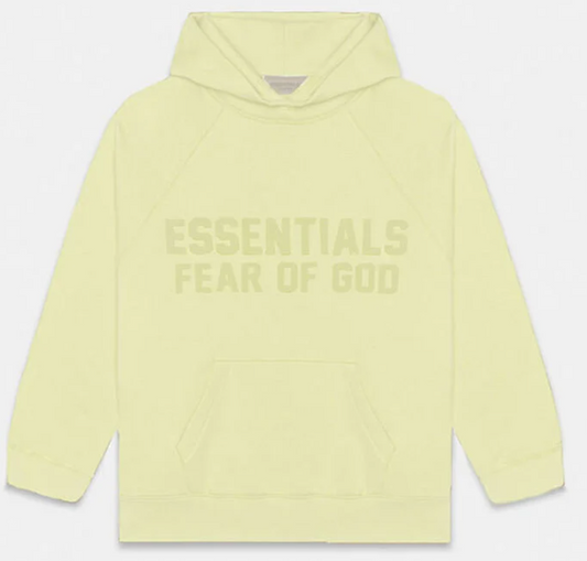 Essentials Multi Logo Print Sweatshirt  Mens Canary Hoodie Mens Style : Fgmh9012