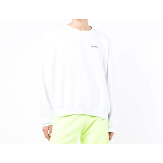 Off-white Caravag Arrow Over Crewneck Mens Style : Omba058c99fle00 hover image