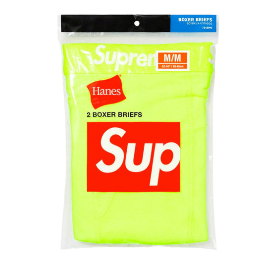 Supreme Hanes Boxer Briefs (2 Pack) Mens Style : Ss23a13 hover image