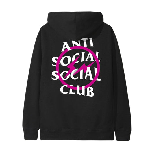 Anti Social Social Club X Fragment Design Bolt Hoodie Mens Style : Assc-fdbh