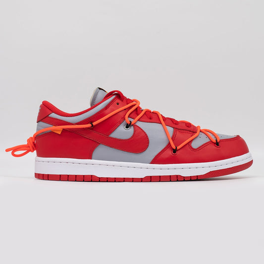 Nike Dunk Low Off-White, University Red