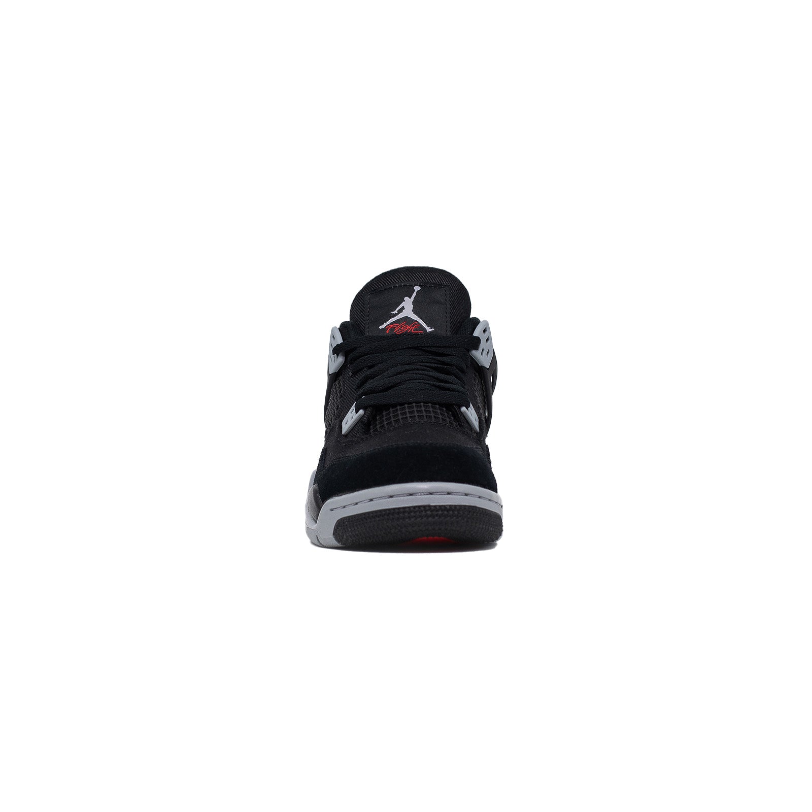 Air Jordan 4 (GS), Black Canvas