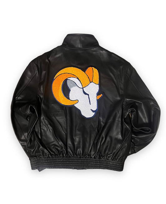 LOS ANGELES RAMS FULL LEATHER JACKET hover image
