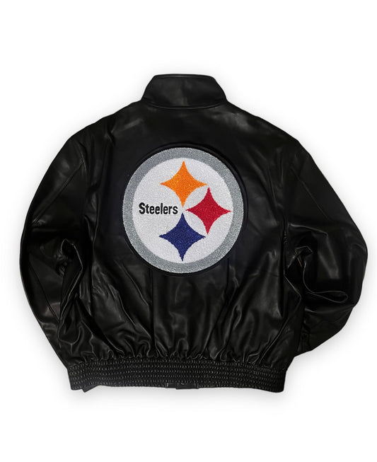PITTSBURGH STEELERS FULL LEATHER JACKET hover image