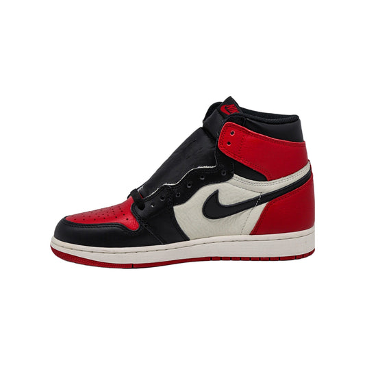 Air Jordan 1 High (GS), Bred Toe hover image