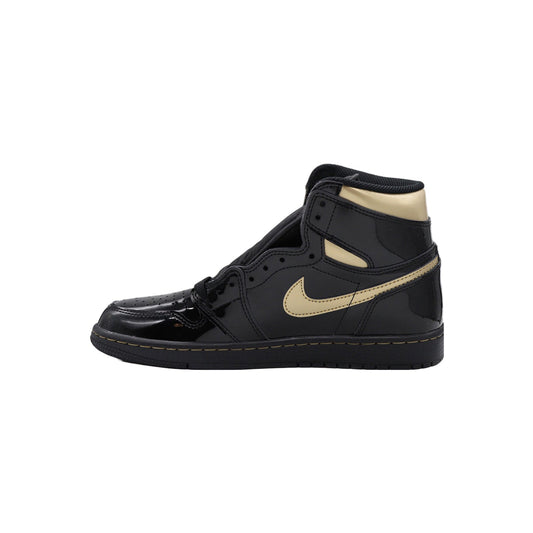 Air womens nike free 6.0 loafer shoes (GS), Black Metallic Gold hover image
