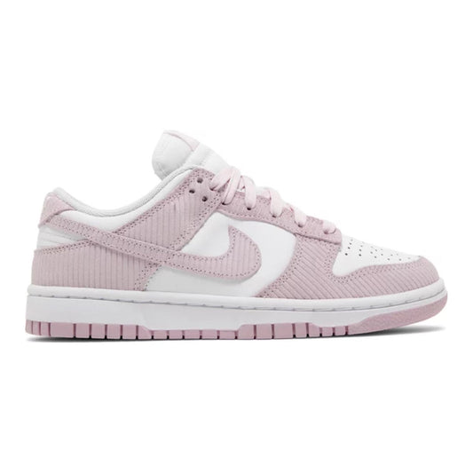 Women's Nike Dunk Low, Pink Corduroy