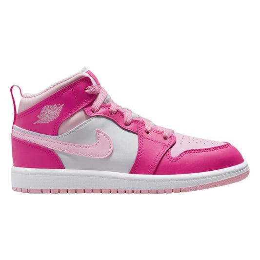 Air Jordan 1 Mid (PS), Fierce Pink