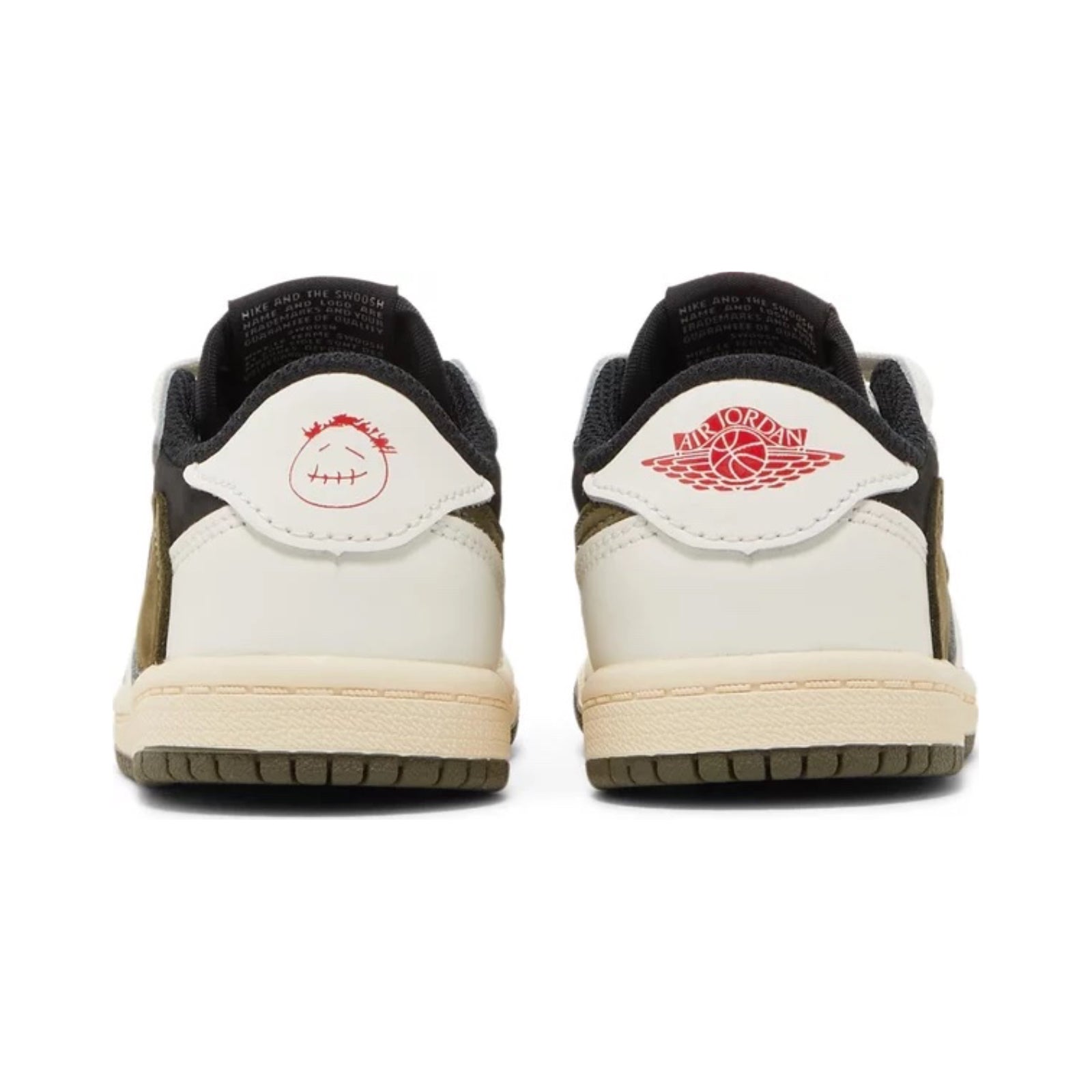 Travis Scott x Air Jordan 1 Low OG TD , Olive – Impossible Kicks