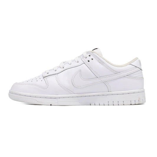 Women's Nike Dunk Low, Triple White hover image