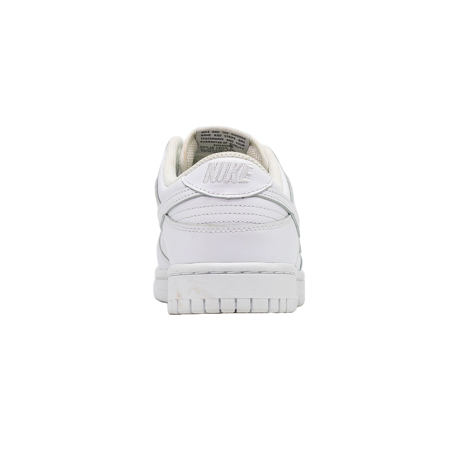 Women's Nike Dunk Low, Triple White