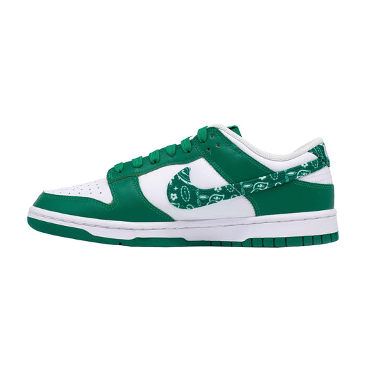 Women's Nike Dunk Low, Green Paisley hover image