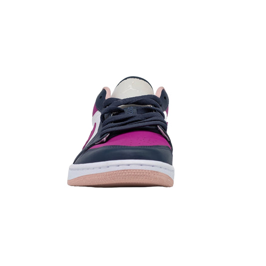 Women's Air Jordan 1 Low, Mismatched- Purple Magenta hover image