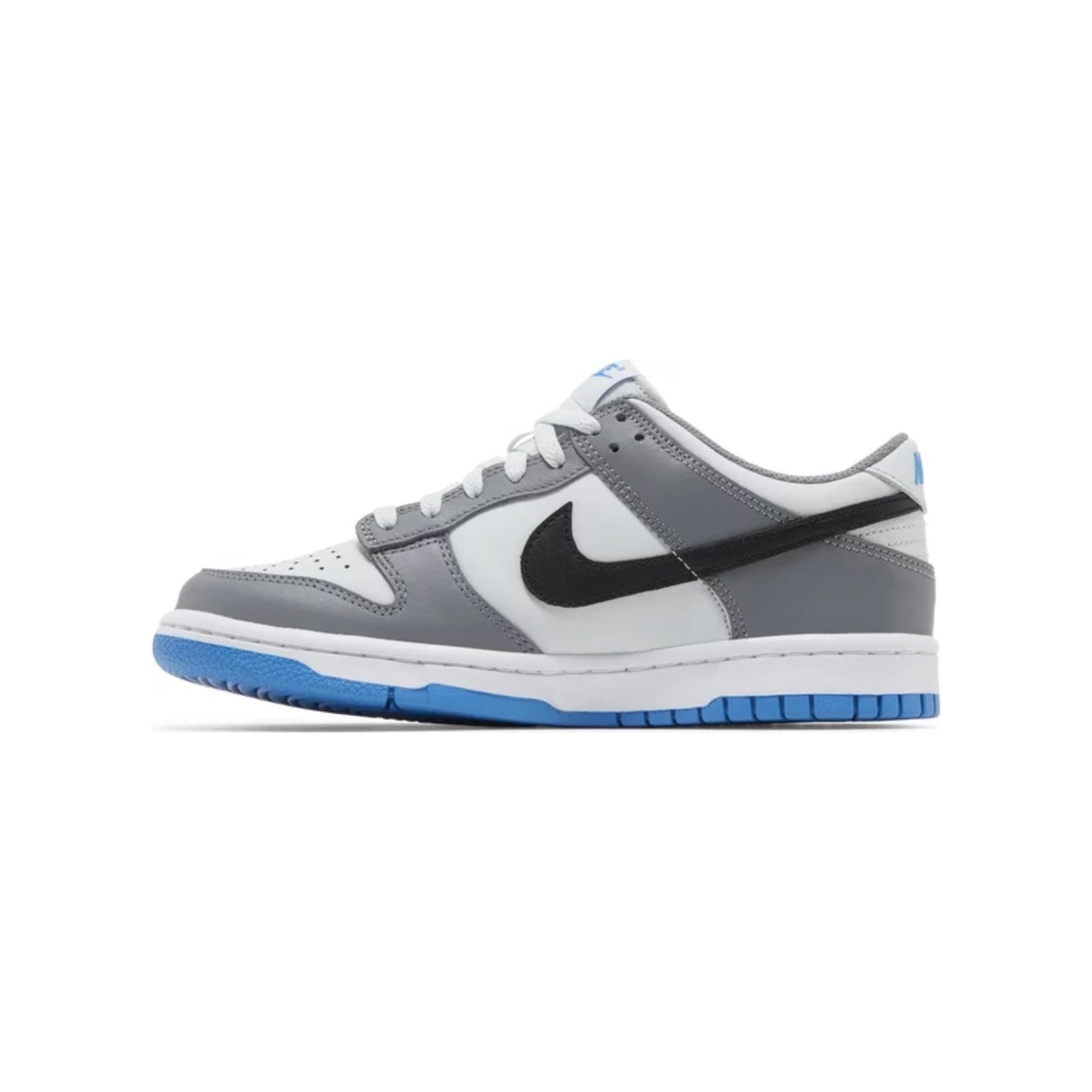 nike slippers Dunk Low (GS), Cool Grey Photo Blue